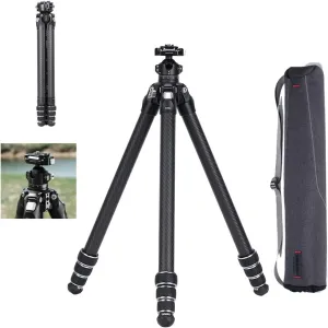 FALCAM TreeRoot Quick Lock Lite Camera Carbon Fiber Tripod with Ball Head Payload 3kg/6.6lbs (C141K-301)-T00A4903
