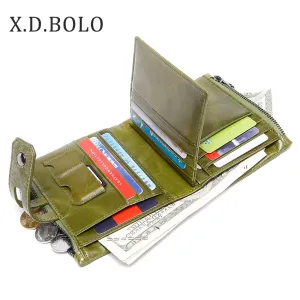 Fashion Design Wallet Women Genuine Leather
