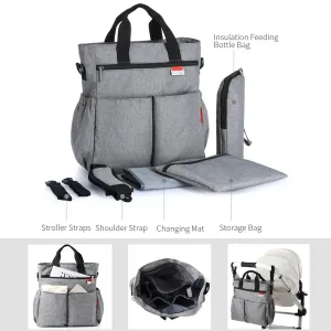 Fashion Waterproof Diaper Tote Bag