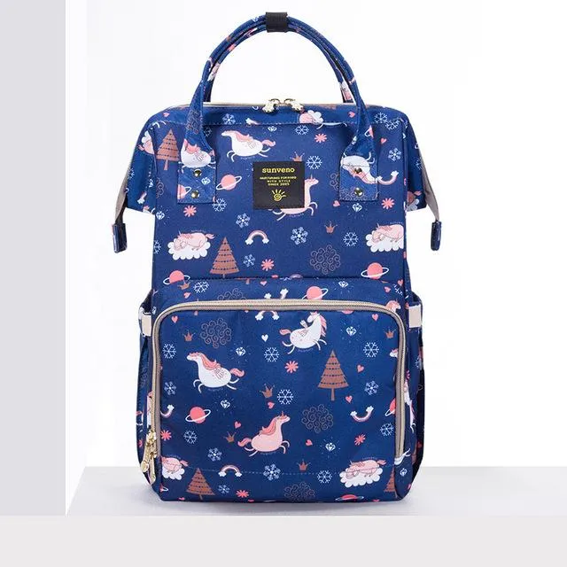 Fashionable Mummy Large Diaper Backpack Bag