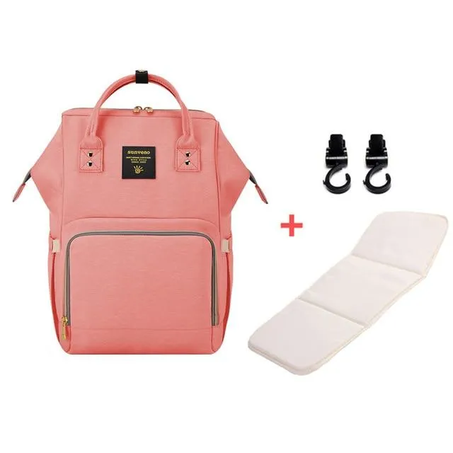 Fashionable Mummy Large Diaper Backpack Bag