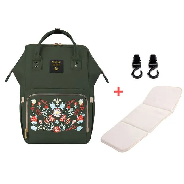 Fashionable Mummy Large Diaper Backpack Bag