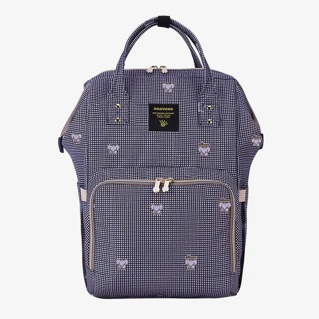 Fashionable Mummy Large Diaper Backpack Bag