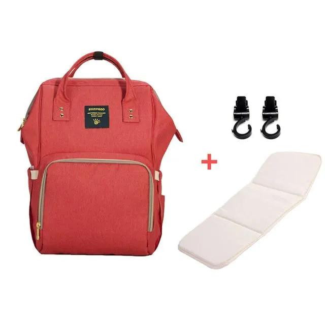 Fashionable Mummy Large Diaper Backpack Bag
