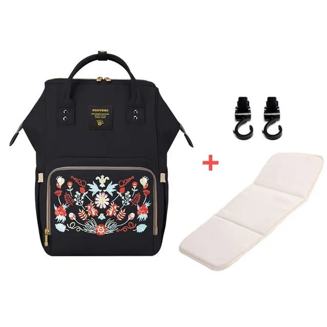 Fashionable Mummy Large Diaper Backpack Bag