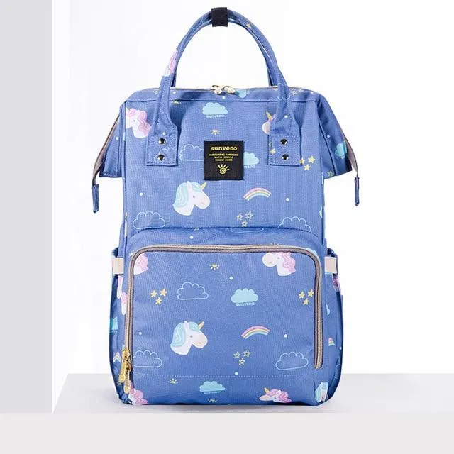 Fashionable Mummy Large Diaper Backpack Bag