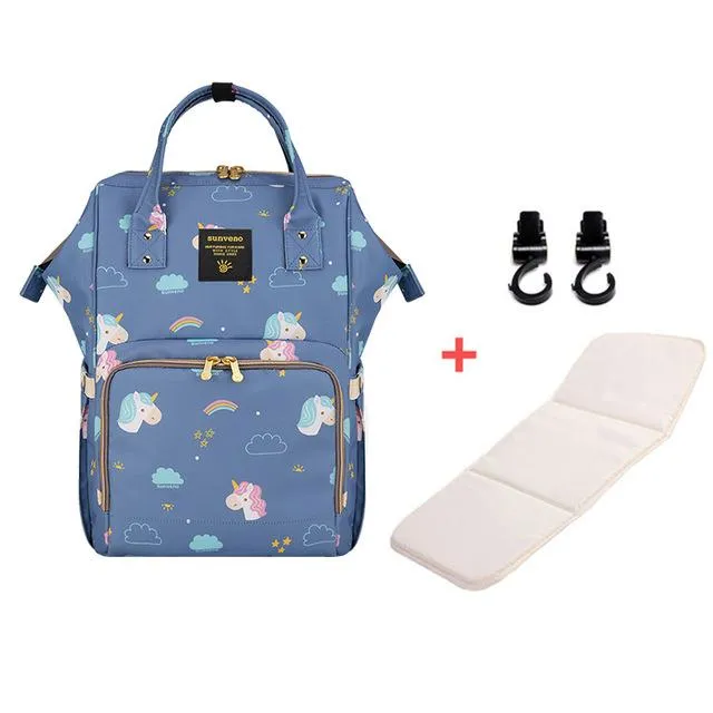Fashionable Mummy Large Diaper Backpack Bag