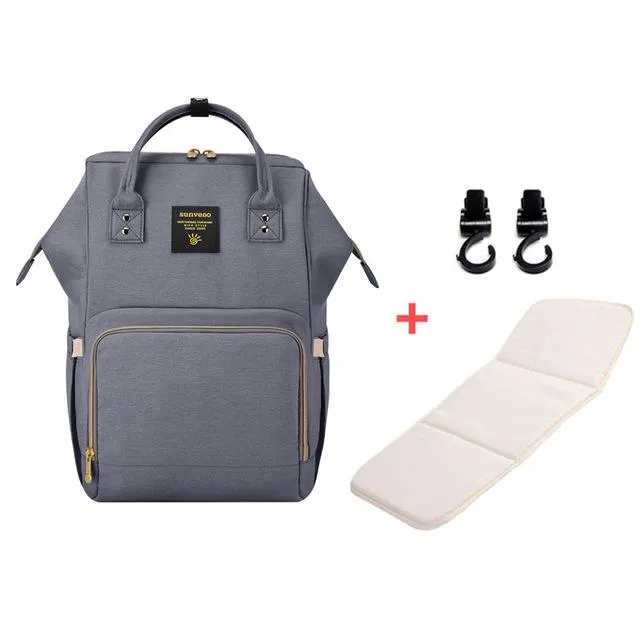 Fashionable Mummy Large Diaper Backpack Bag
