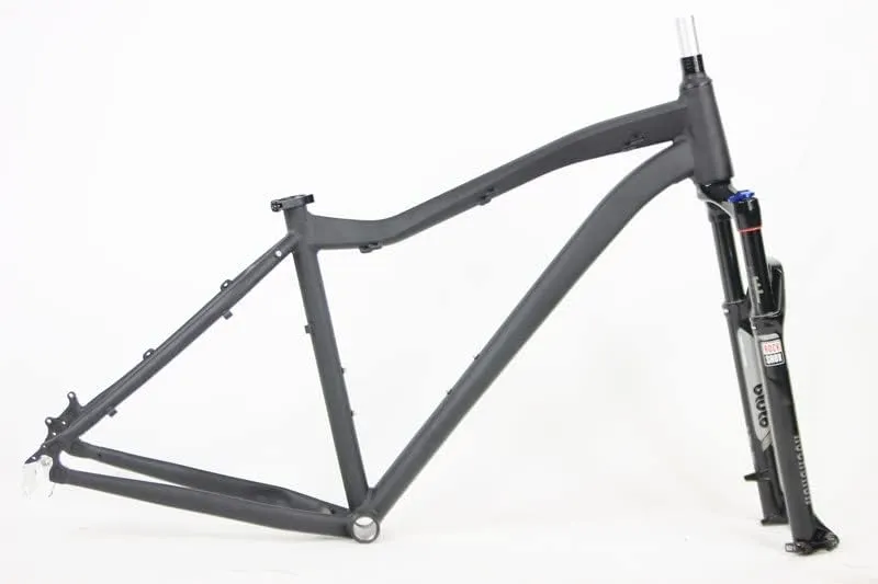 Fat Bike Boris FS Aluminum Frame Set with RS Bluto Suspension Fork - for 26 Inch Wheels