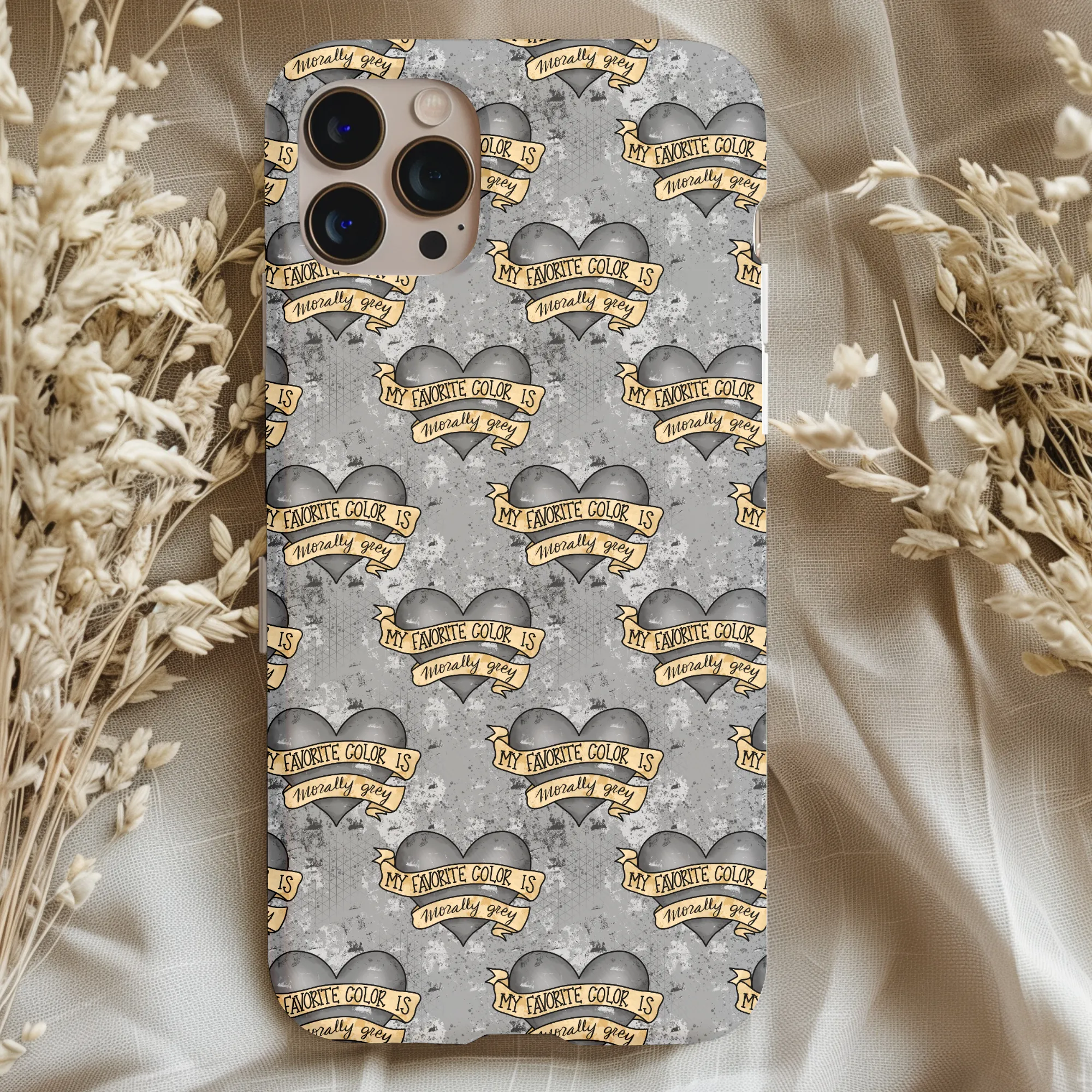 Favorite Color Morally Grey Bookish Phone Case