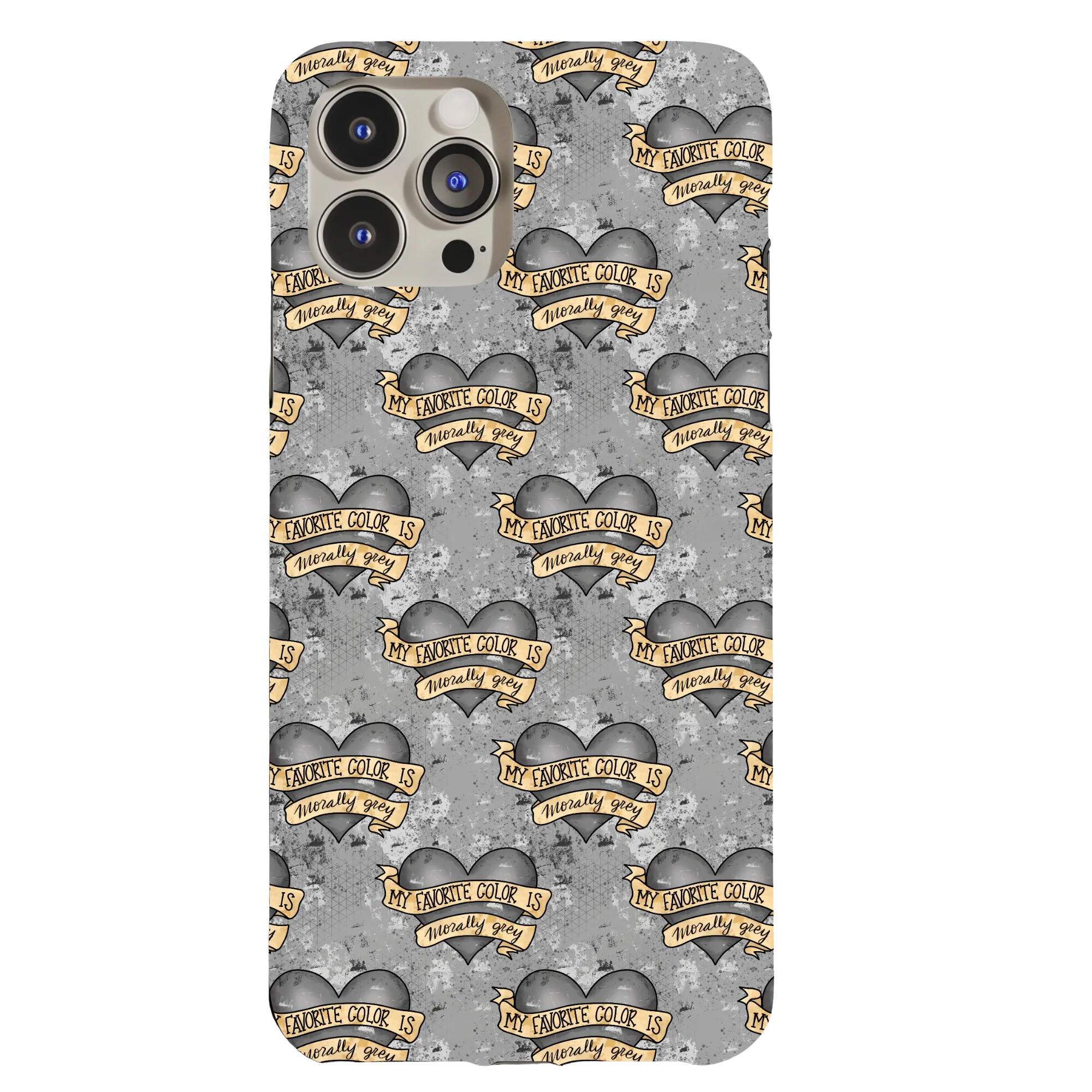 Favorite Color Morally Grey Bookish Phone Case