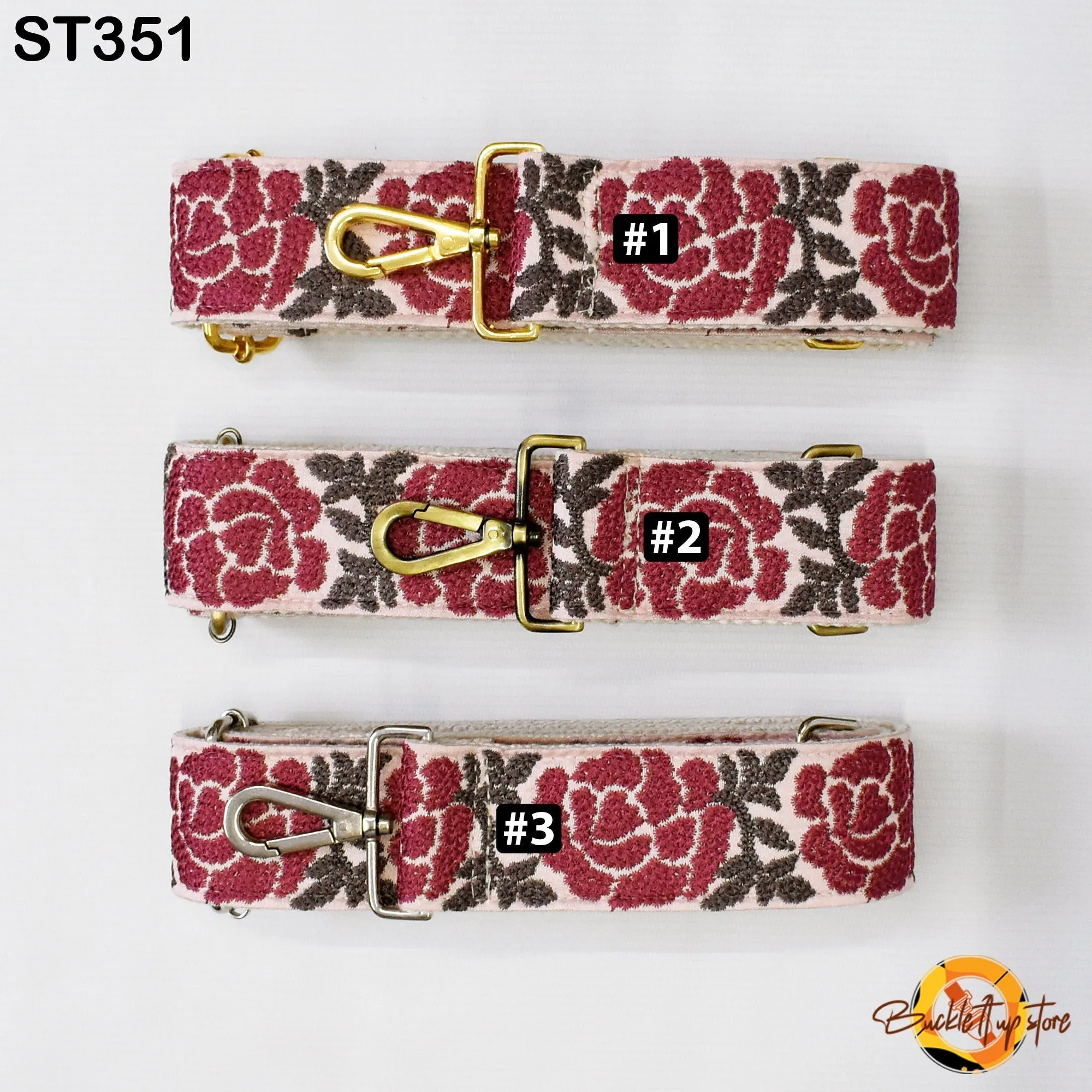 Floral Replacement Handbag Boho Bag Strap Embroidered Adjustable Embroidery Camera Strap Crossbody Strap Purses Guitar Strap Gift Daughter