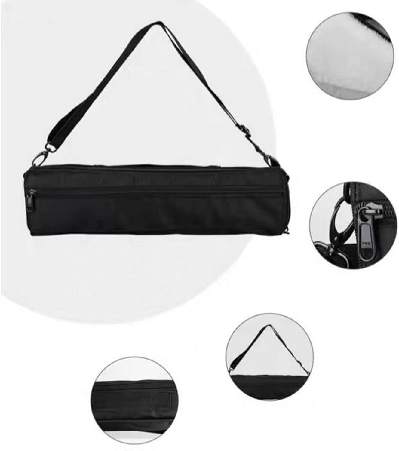 Flute Transport Bag with Soft Lining And Adjustable Strap for Musicians, 16 Hole