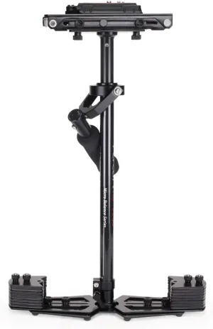 FLYCAM HD-5000 Telescopic Handheld Stabilizer for Video Cameras. Micro Balancing, Smooth Operations w 3-Axis Gimbal Handle, Expendable Base. Free Quick Release Plate & Table Clamp   Bag (FLCM-HD5-QT)