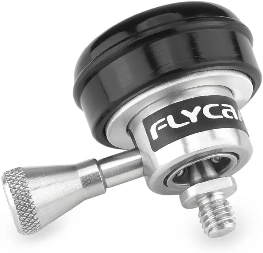FLYCAM Quick Release Camera Hook for Flowline Body Support Rigs– Quick-Release Head, Four-Ball Studs. Payload up to 25kg/55lb (FLCM-FLN-CH)