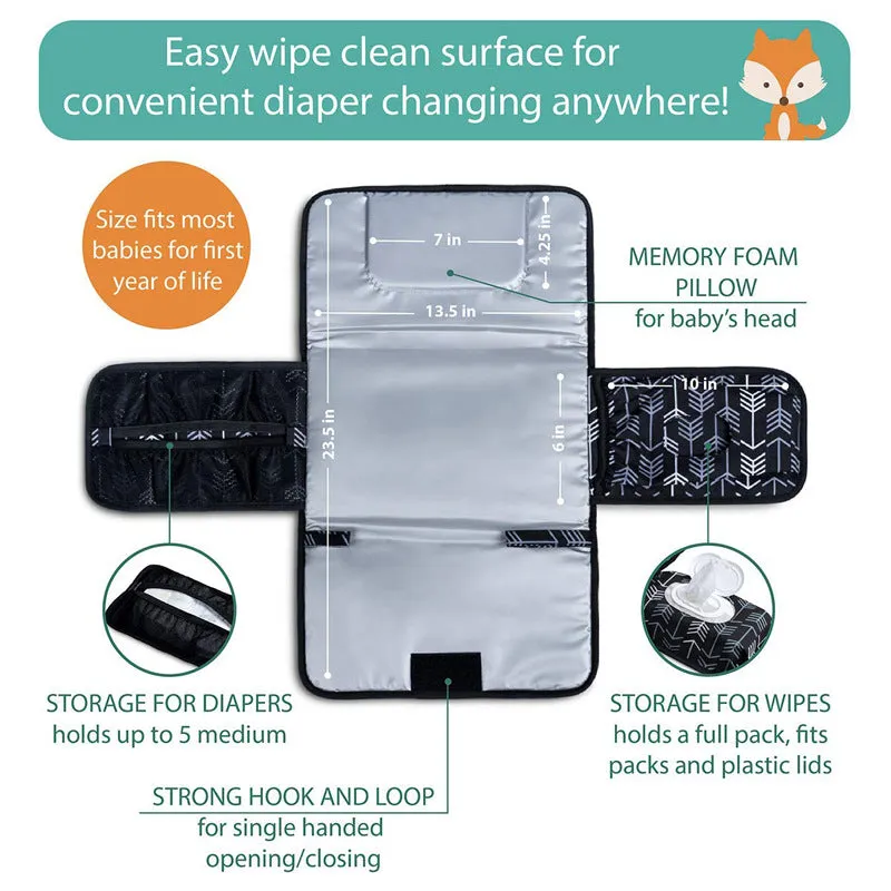Foldable Baby Diaper Changing Mat Waterproof Nappy Pad