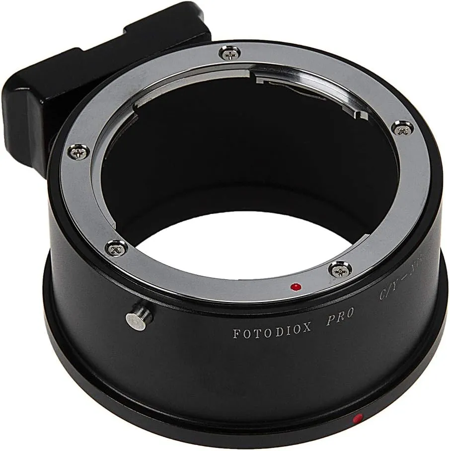 Fotodiox Pro Lens Mount Adapter Compatible with Contax/Yashica (CY) SLR Lenses to Nikon Z-Mount Mirrorless Camera Bodies