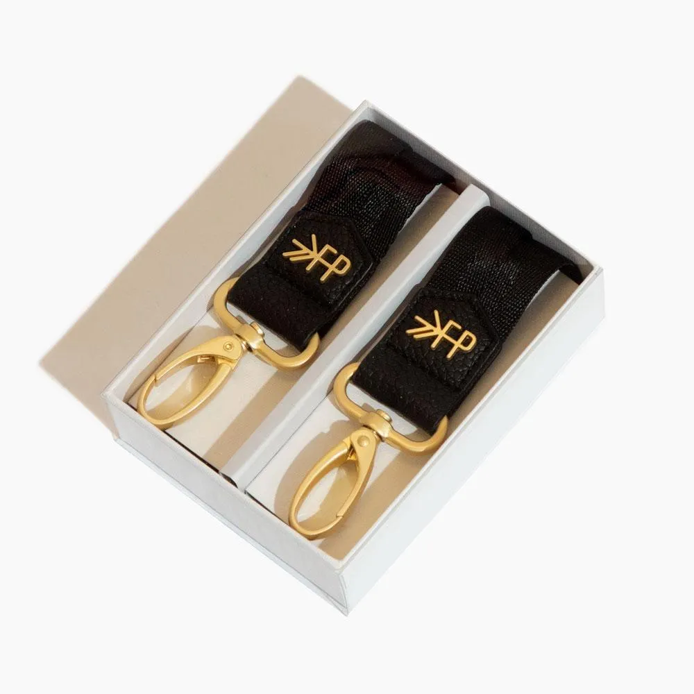 Freshly Picked Ebony Classic Stroller Clips