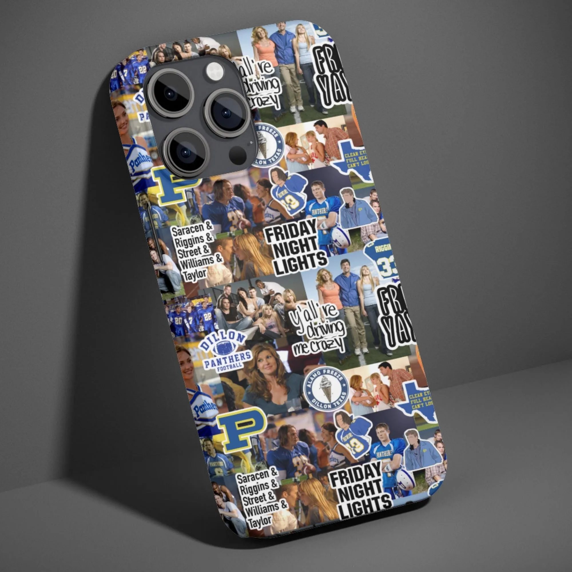 Friday Night Lights Collage Phone Case