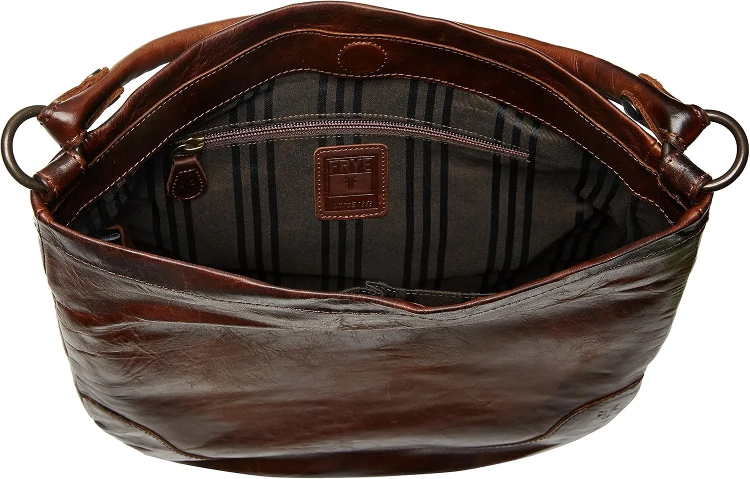 Frye Women's Melissa Hobo Handbag, Stylish Bag with Adjustable Strap & Pockets