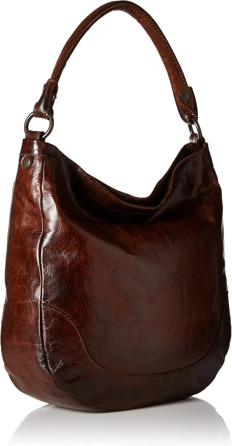 Frye Women's Melissa Hobo Handbag, Stylish Bag with Adjustable Strap & Pockets