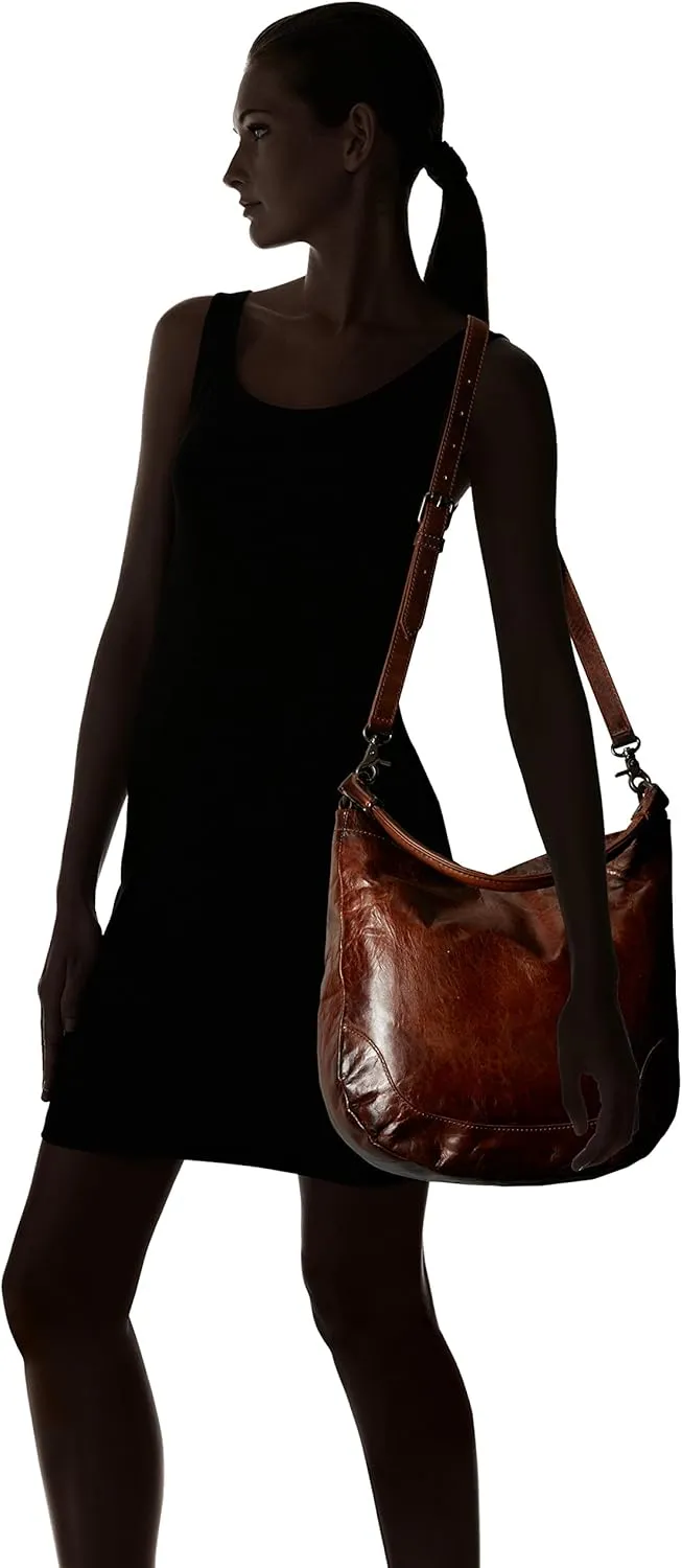 Frye Women's Melissa Hobo Handbag, Stylish Bag with Adjustable Strap & Pockets
