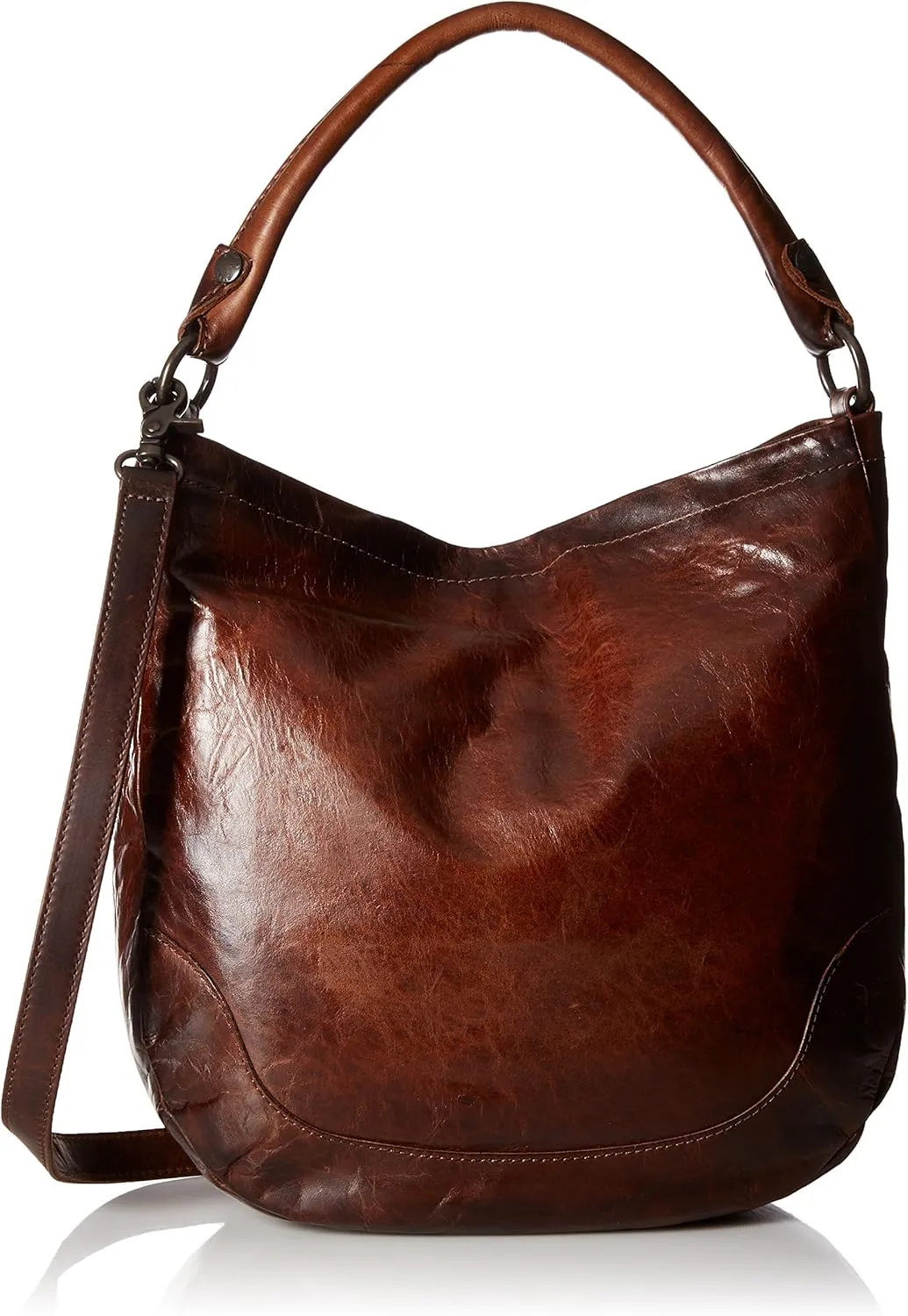 Frye Women's Melissa Hobo Handbag, Stylish Bag with Adjustable Strap & Pockets