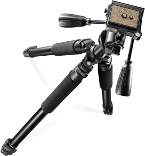 FT-665T 3D Panhead Tripod for Cameras (max. Height 185 cm, rotatable Centre Column, Bubble Level, Carry Bag)