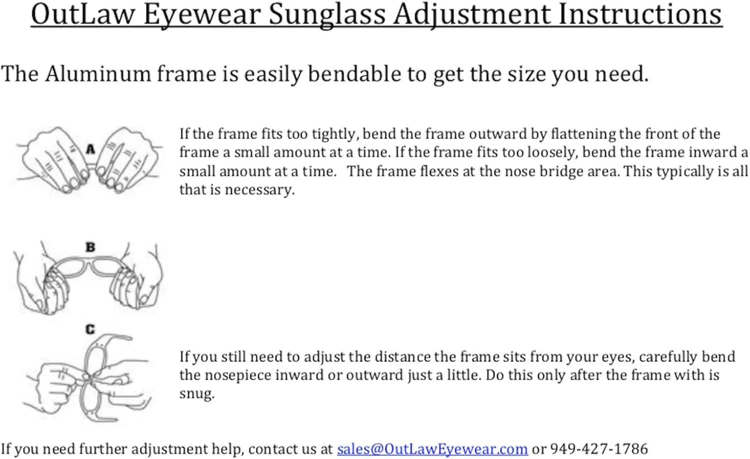 Fugitive Aluminum Tactical and Motorcycle Sunglass, ANSI Z87.1 Impact Protection USA