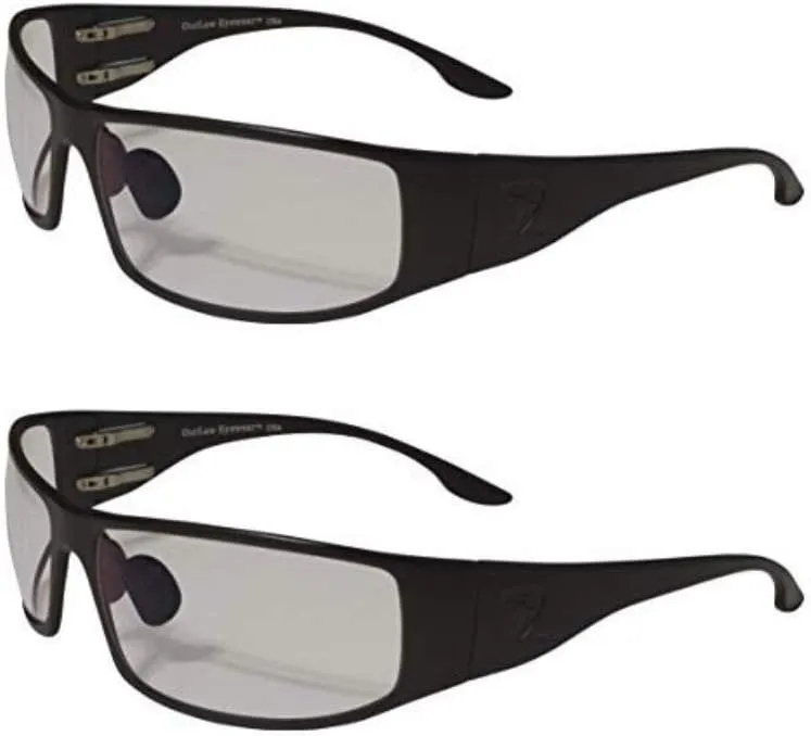 Fugitive Aluminum Tactical and Motorcycle Sunglass, ANSI Z87.1 Impact Protection USA