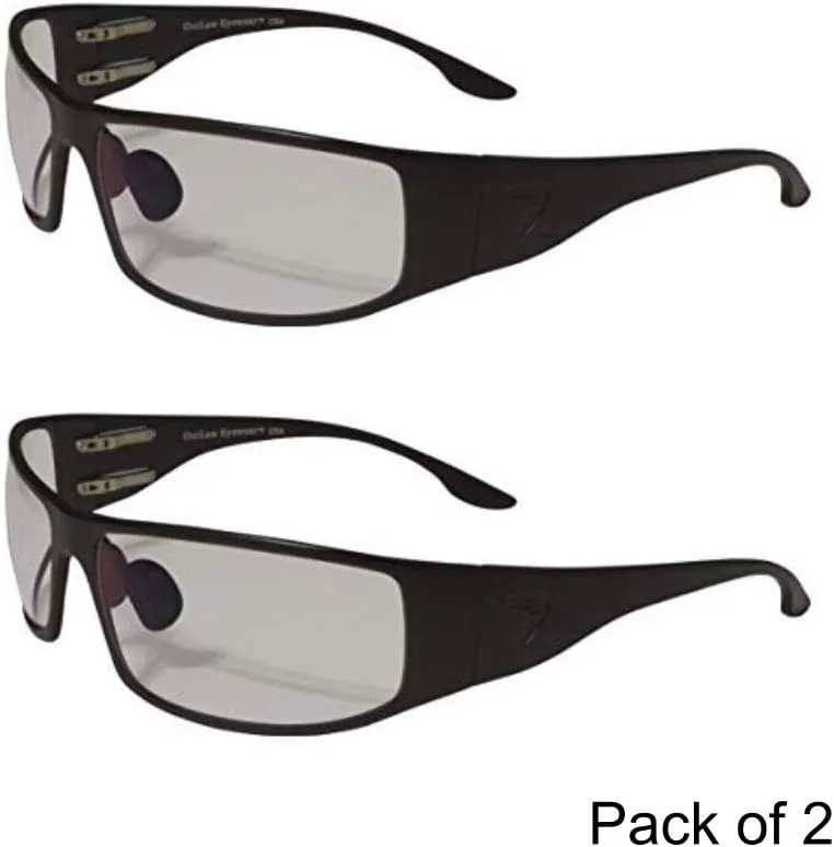 Fugitive Aluminum Tactical and Motorcycle Sunglass, ANSI Z87.1 Impact Protection USA