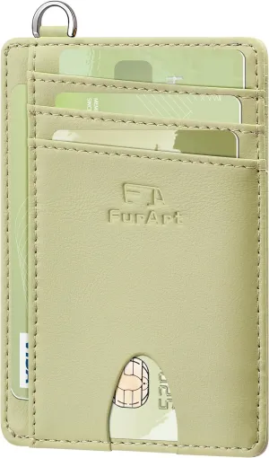 FurArt Slim Minimalist Wallet, Front Pocket Wallets, RFID Blocking, Credit Card Holder for Men & Women