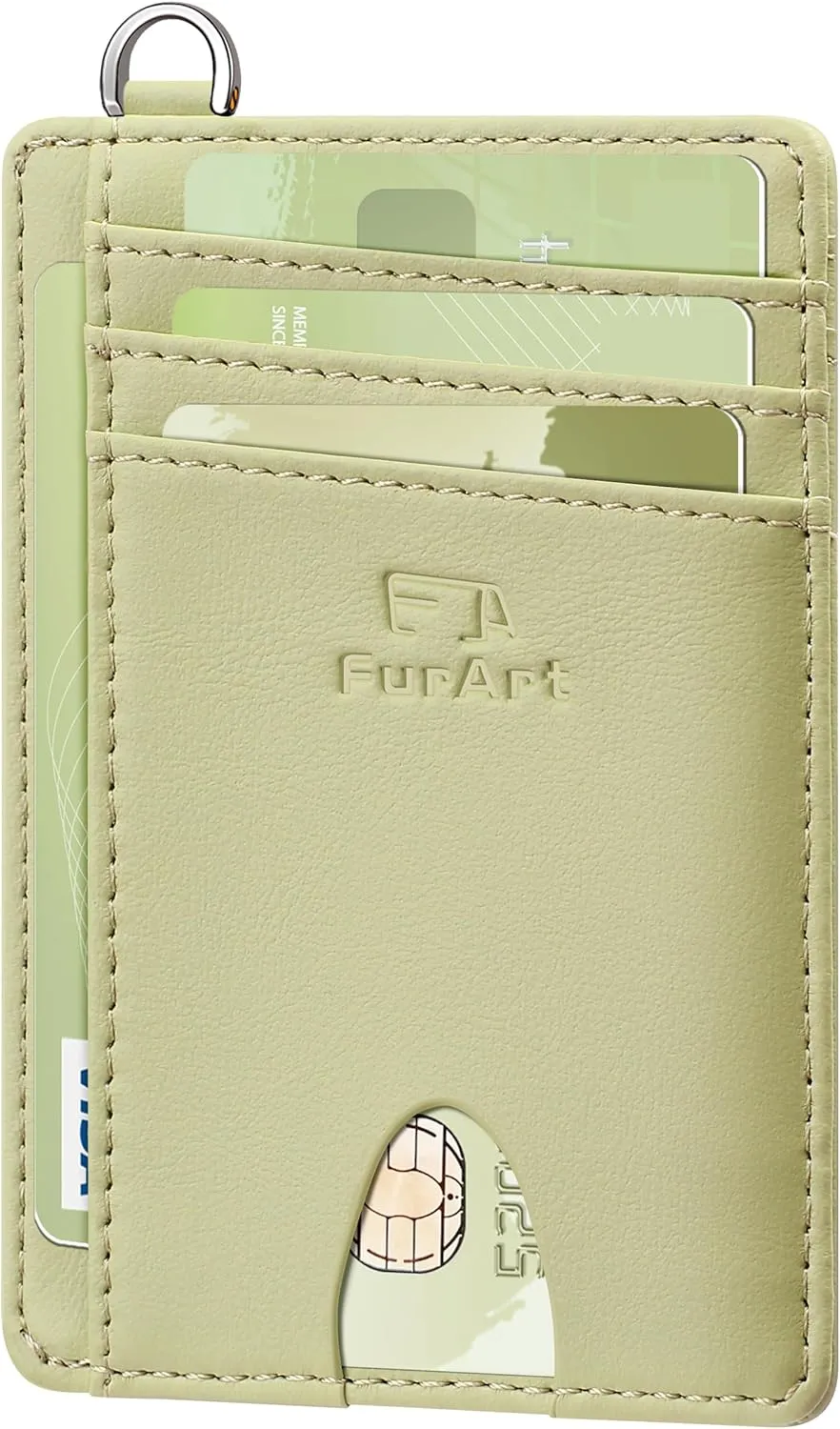 FurArt Slim Minimalist Wallet, Front Pocket Wallets, RFID Blocking, Credit Card Holder for Men & Women