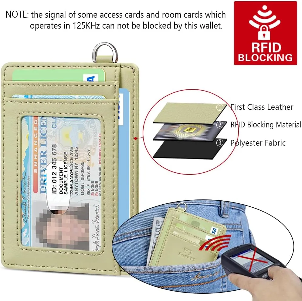FurArt Slim Minimalist Wallet, Front Pocket Wallets, RFID Blocking, Credit Card Holder for Men & Women