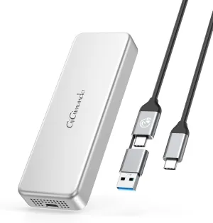 G40 USB4 40Gbps Portable SSD 2TB, CNC Crafted Aluminum, Built-in Active Turbo Fan External SSD for Content Creators and Creative Professionals, Up to 3200MB/S Ultra Fast Data Transfer