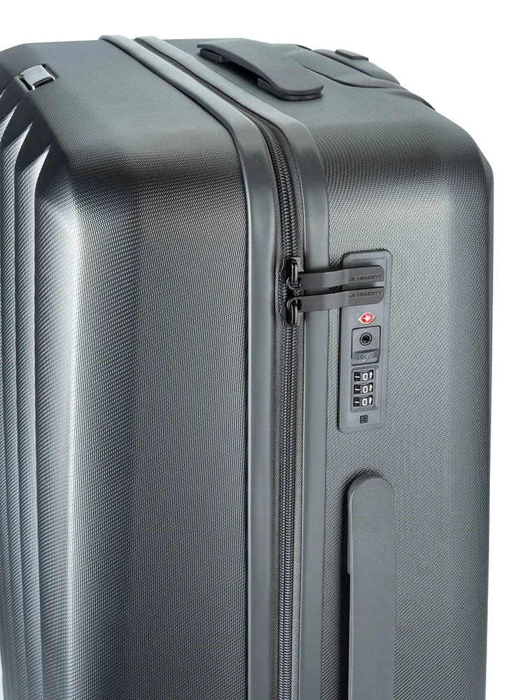 Gatsby 65cm Medium 4 Wheel Trolley Case - Charcoal