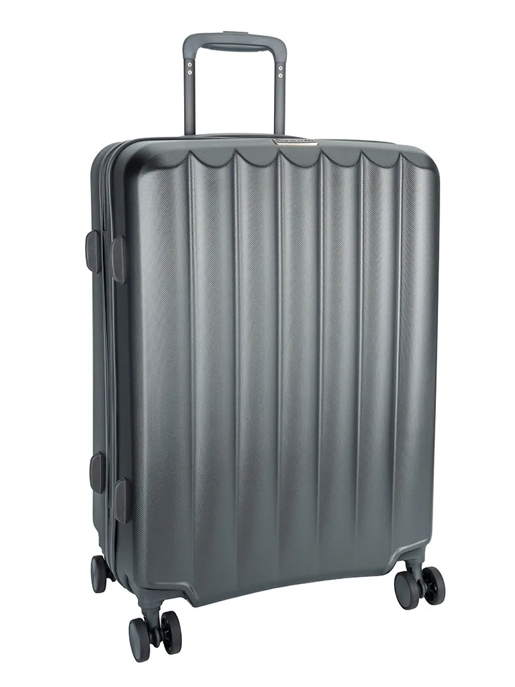 Gatsby 65cm Medium 4 Wheel Trolley Case - Charcoal
