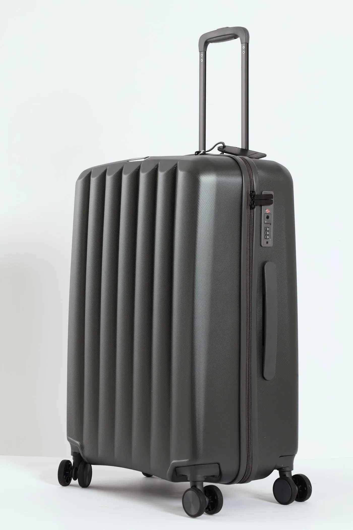 Gatsby 65cm Medium 4 Wheel Trolley Case - Charcoal