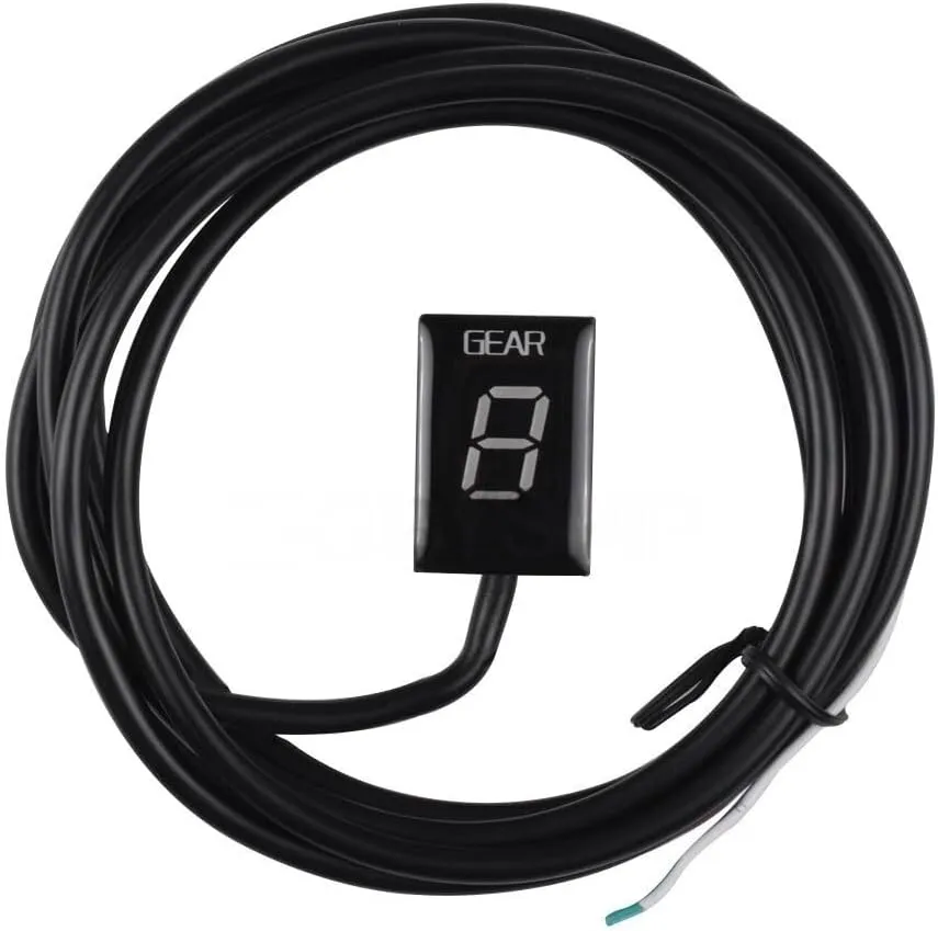 Gear Indicator Holder for Daelim All with Digital Trip/ODO All Years Motorcycle Gear Indicator 1-6 Level Digital Gear Meter