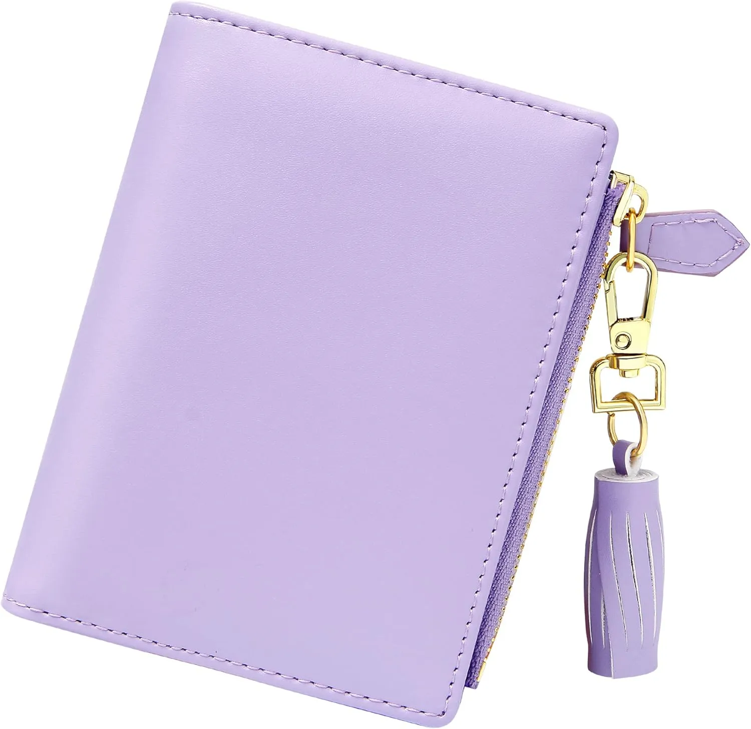 GEEAD Small Wallets for Women Bifold Slim Coin Purse Zipper ID Card Holder
