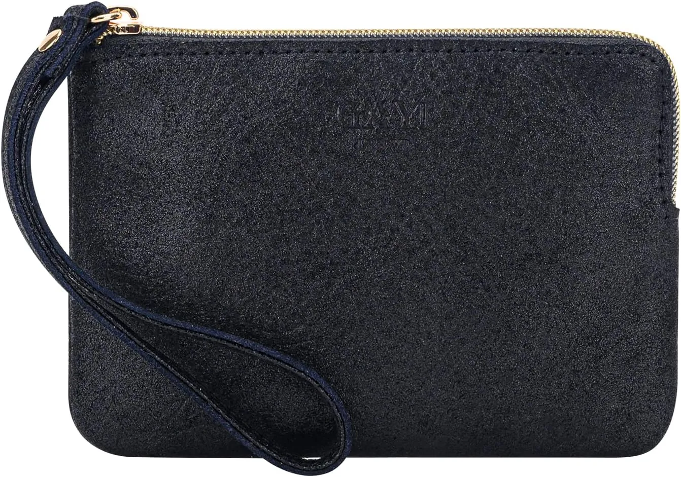 Genuine Leather 4.5 x 6.5 Wristlet Purse for Women, Evening Wristlet Pouch Clutch Bag