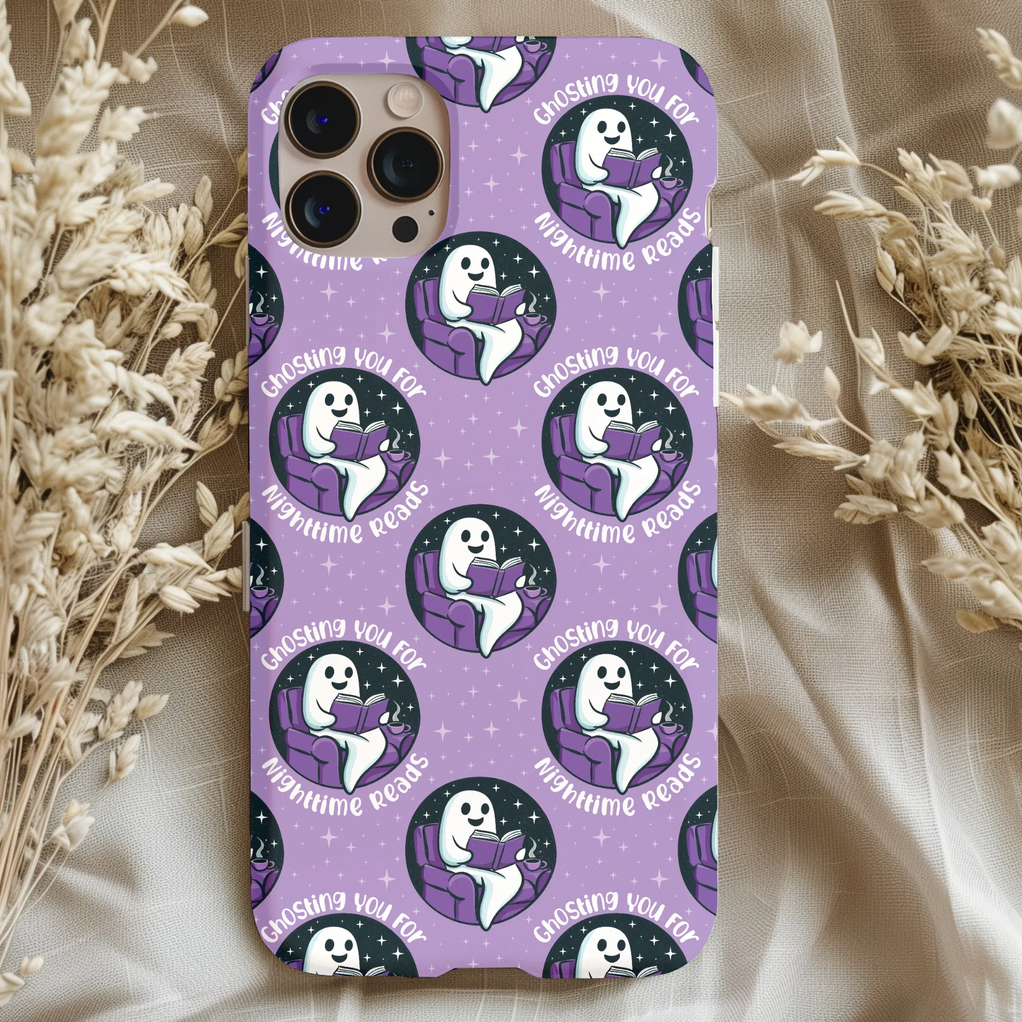 Ghosting You For Reads Phone Case