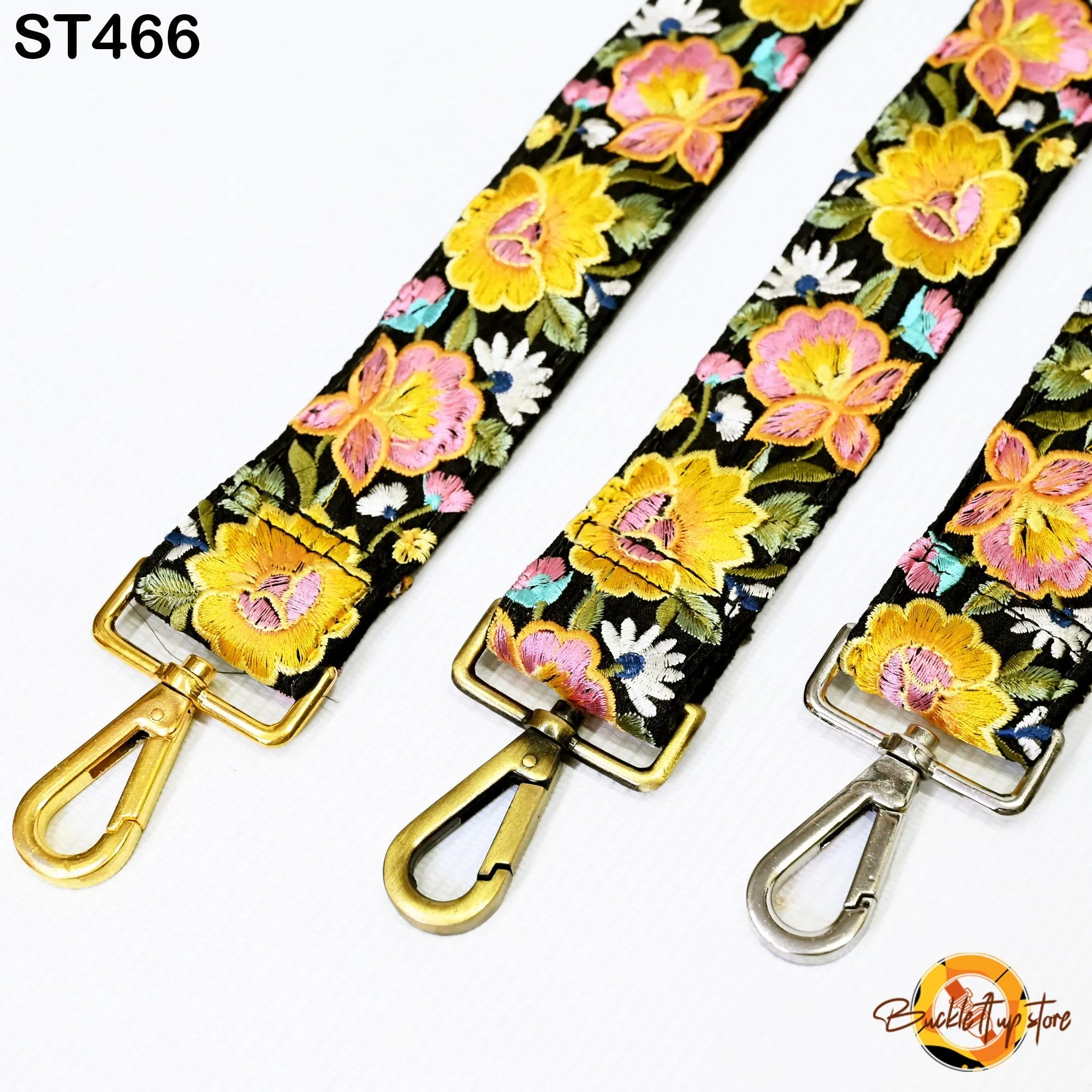 Gift Canvas Sling Bag Strap Purse Strap Embroidery Custom Messenger Crossbody Strap Handbag Embroidered Replacement Strap Boho Guitar Strap