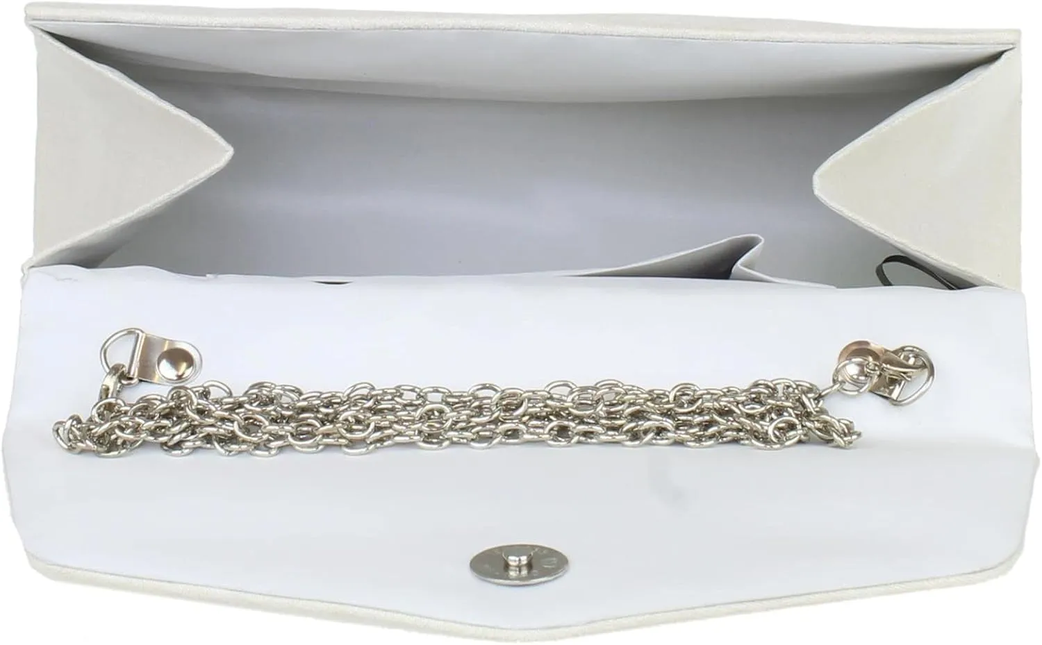 Girly HandBags Top Handle Faux Suede Clutch Bag Grab Holder Womens Handbag