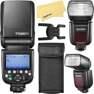 Godox TT685II-C TT685IIC Camera Flash for Canon Camera Flash Speedlite Speedlight Light, E-TTL 2.4G GN60 HSS 1/8000S,0.1-2.6s Recycle Time,330 Full Power Pops,TCM Instant Conversion,Quick-Release Lock