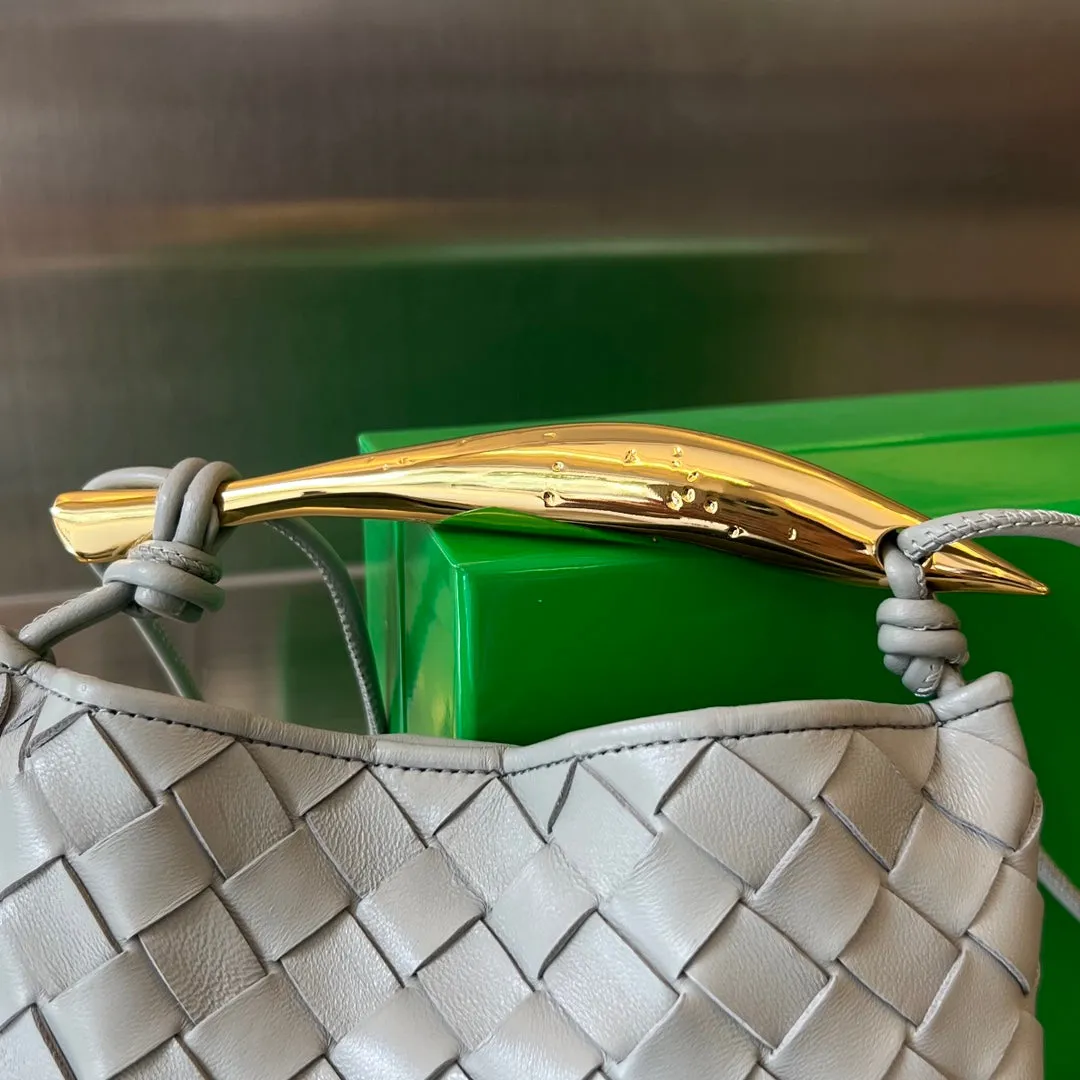GREY Bottega Veneta SARDINE LIGHT 20 WITH CHAIN LAMBSKIN Price-busting Innovative functionality IN