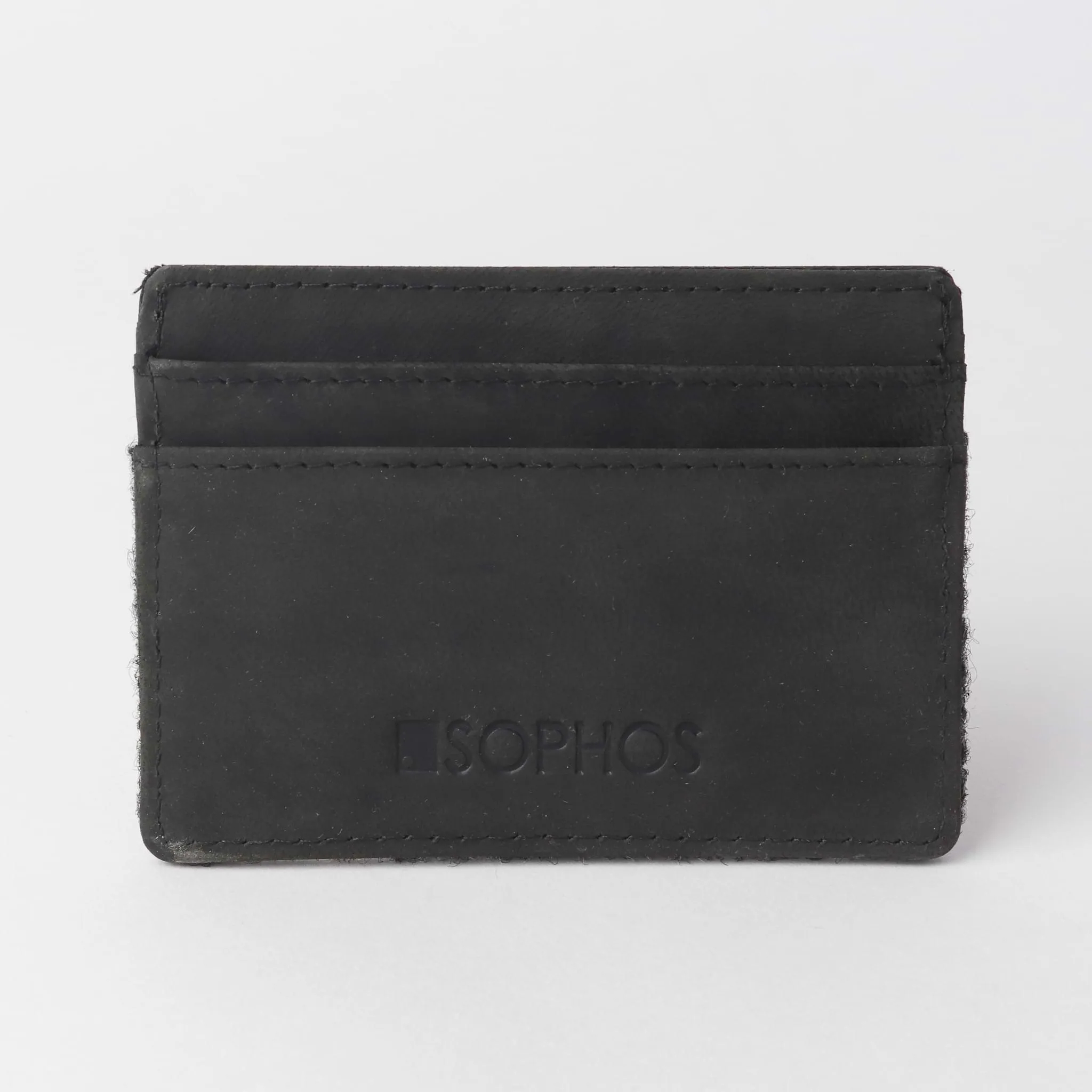 Grey Harris Tweed Card Holder Wallet