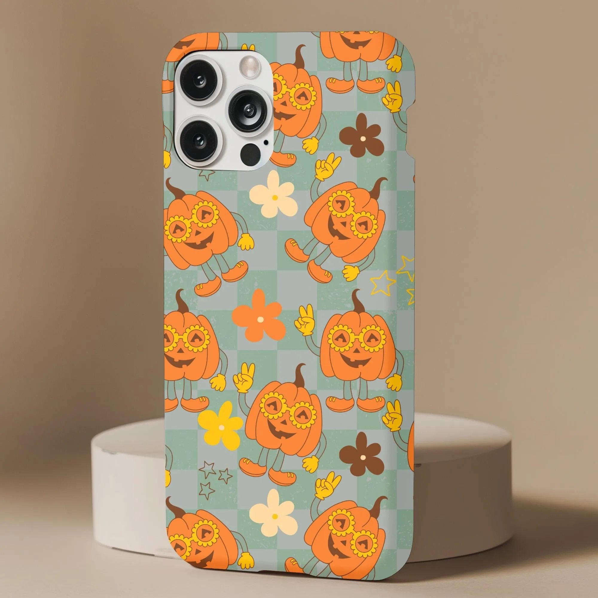 Groovy Pumpkins Phone Case