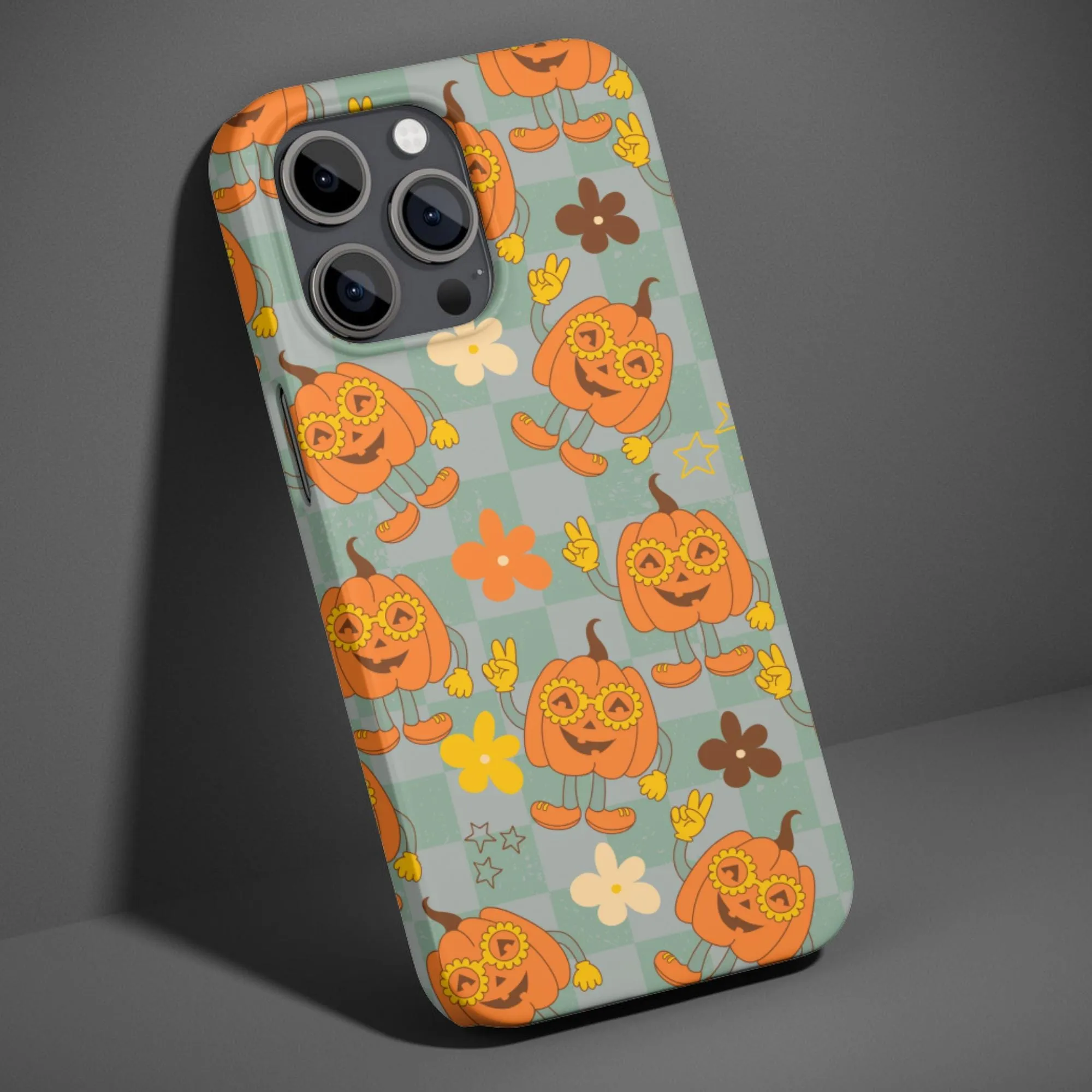 Groovy Pumpkins Phone Case