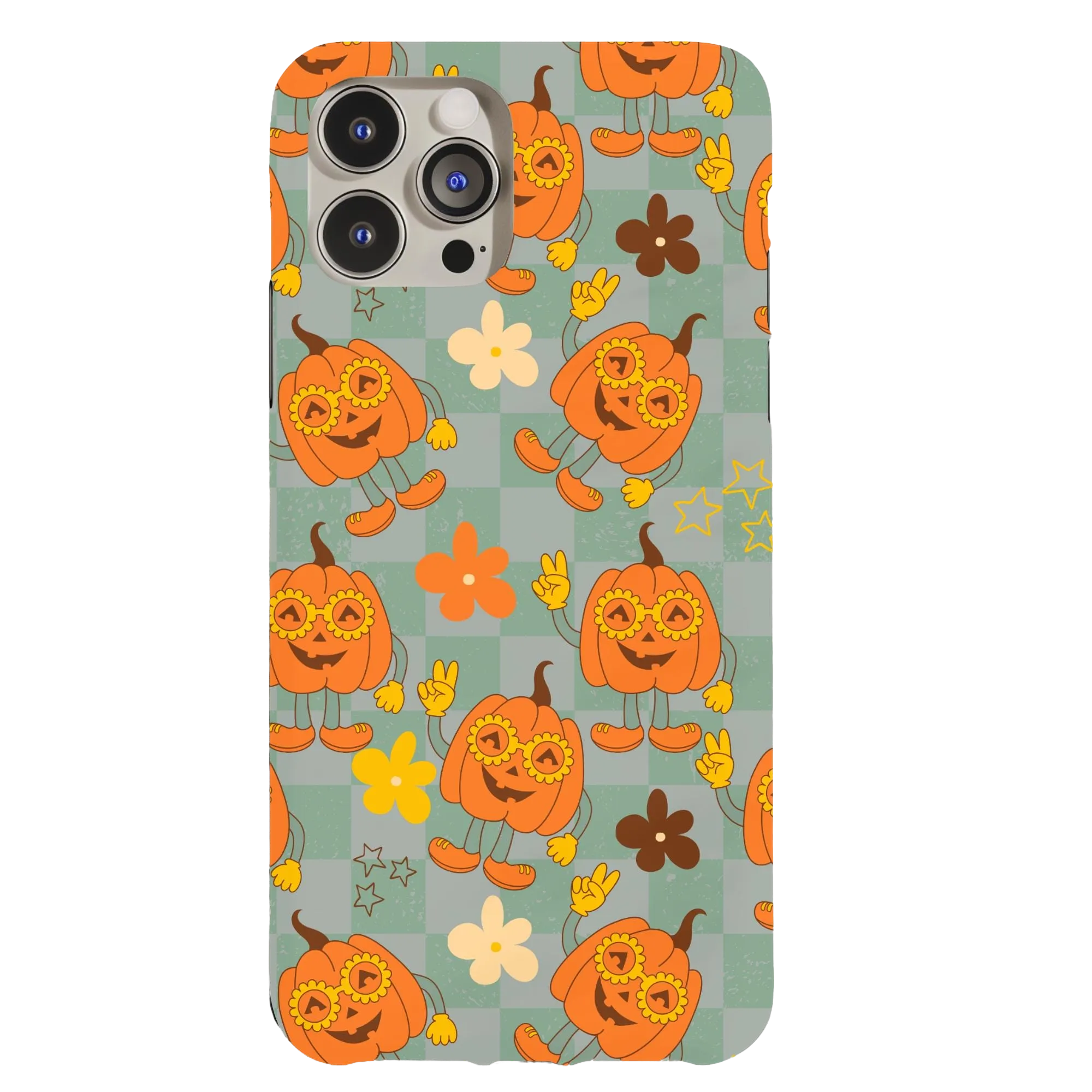 Groovy Pumpkins Phone Case